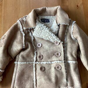 The Childrens Place faux suede jacket Girls